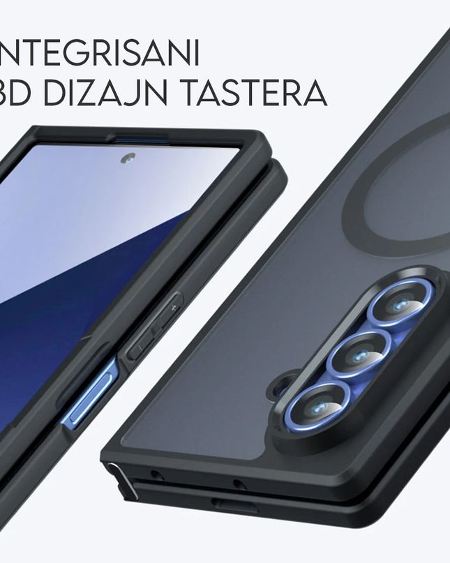 Maska za Samsung F966B Galaxy Z Fold 7 crna Magsafe Fold