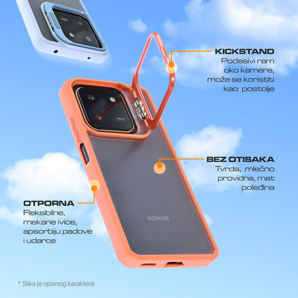 Maska za Honor Magic 8 Lite crna Pastel Pop
