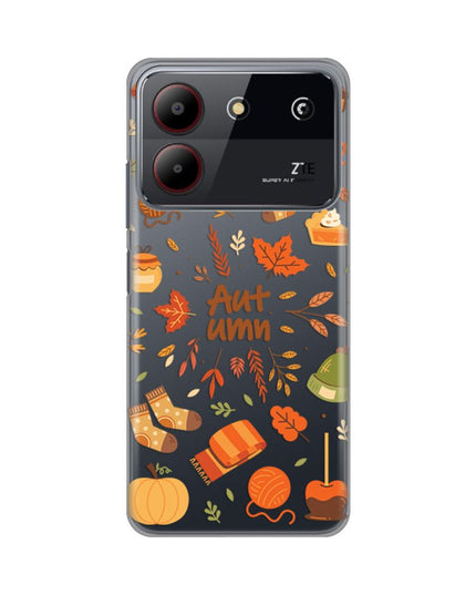 Maska za ZTE Blade A54 Autumn Silikonska Print Skin