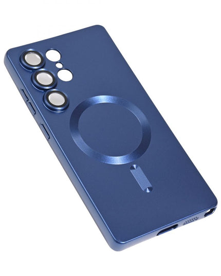Maska za Samsung S938B Galaxy S25 Ultra tamno plava Magsafe Chrome