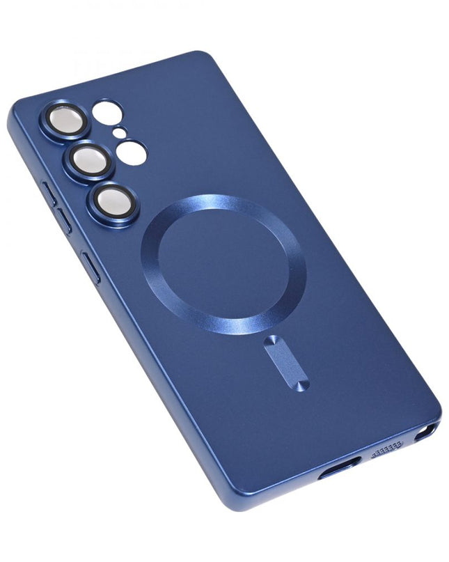 Maska za Samsung S938B Galaxy S25 Ultra tamno plava Magsafe Chrome