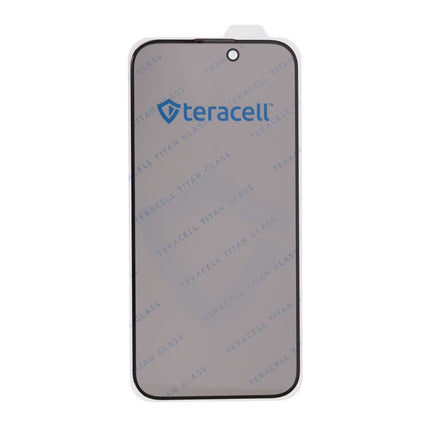 Zastitno staklo Tempered Glass Privacy Teracell Titan 2.5D za iPhone 16 Pro Max 6.9 crni