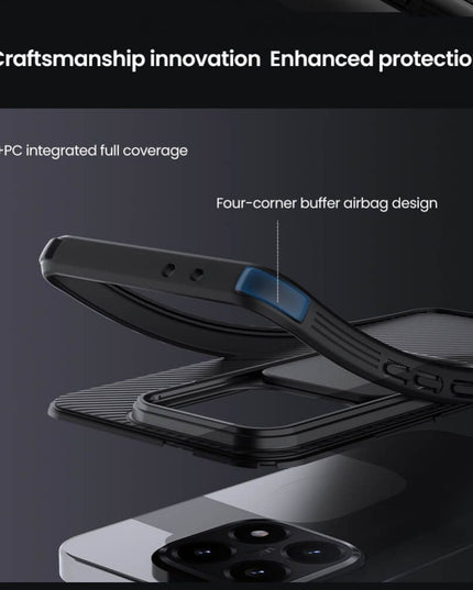 Maska za Xiaomi 15T crna Nillkin CamShield Pro