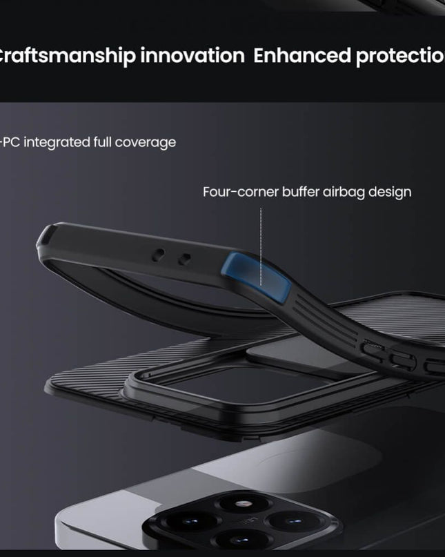 Maska za Xiaomi 15T crna Nillkin CamShield Pro