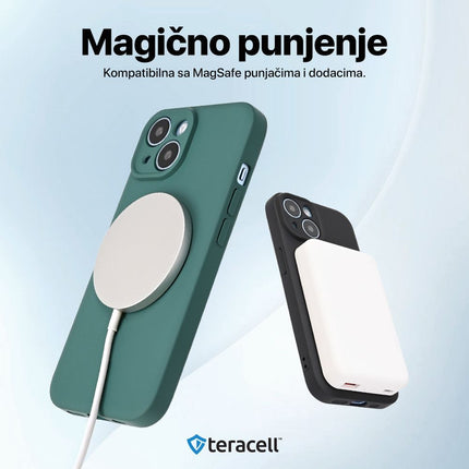 Maska za iPhone 17 Pro 6.3 bela Teracell Giulietta Magsafe