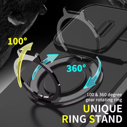 Maska za Xiaomi Redmi 15C 4G EU 173mm crna CamShield Ring stand