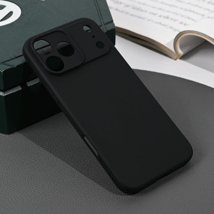 Maska za iPhone 17 Pro Max 6.9 mat crna silikonska Skin