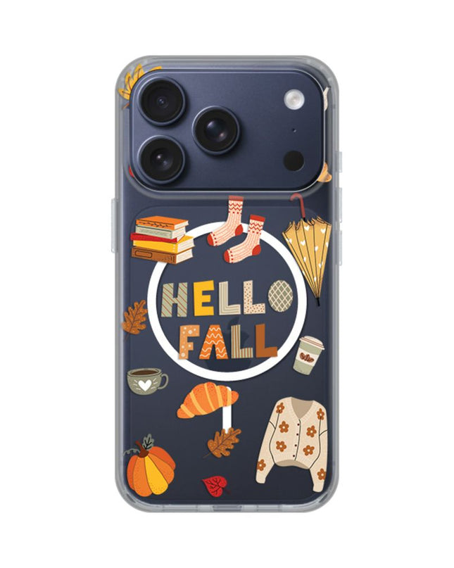 Maska za iPhone 17 Pro 6.3 Hello Fall Print Magsafe