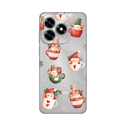 Maska za Honor X5c Plus Ho Ho Ho Silikonska Print