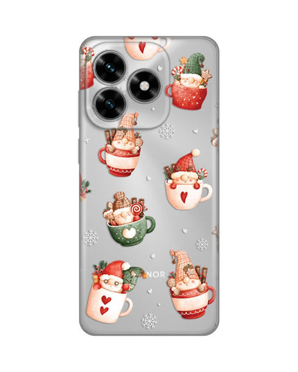 Maska za Honor X5c Plus Ho Ho Ho Silikonska Print