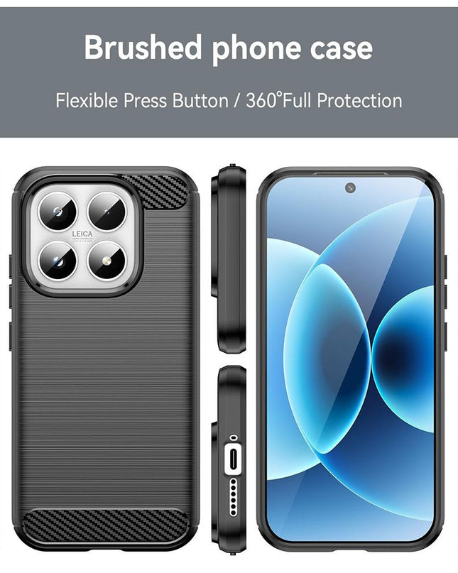 Maska za Xiaomi 17 crna Defender Safeguard