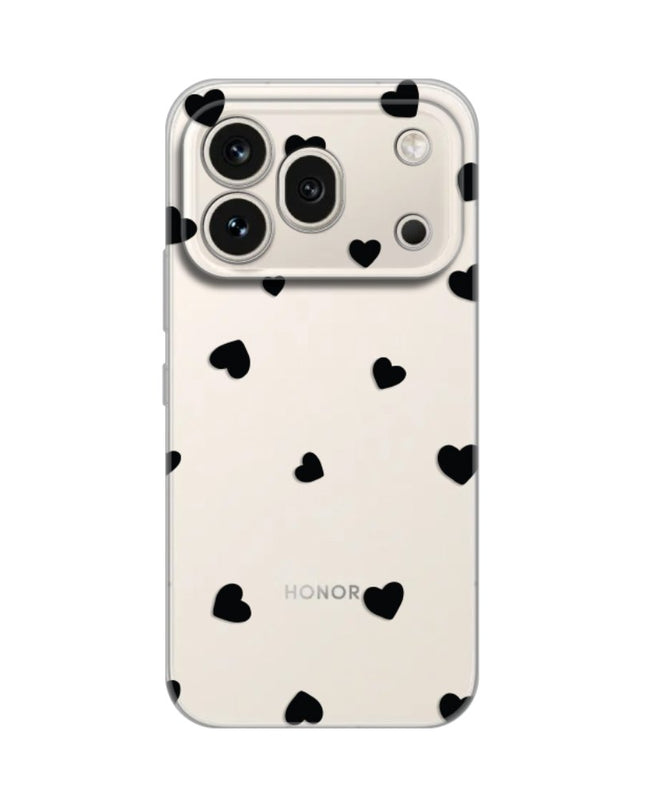 Maska za Honor 600 Pro Hearts Silikonska Print Skin
