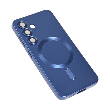Maska za Samsung S931B Galaxy S25 tamno plava Magsafe Chrome