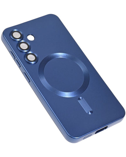 Maska za Samsung S931B Galaxy S25 tamno plava Magsafe Chrome