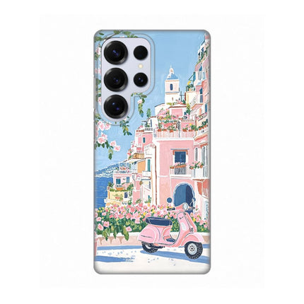 Maska za Samsung S938B Galaxy S25 Ultra Pink Italy Silikonska Print