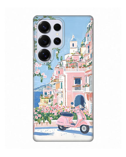 Maska za Samsung S938B Galaxy S25 Ultra Pink Italy Silikonska Print
