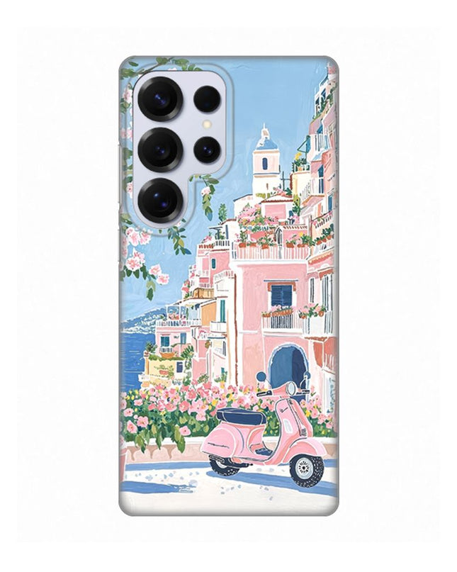 Maska za Samsung S938B Galaxy S25 Ultra Pink Italy Silikonska Print