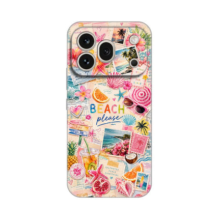Maska za Honor 600 Pro Beach Please Silikonska Print Skin