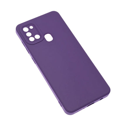 Maska za Samsung A217F Galaxy A21s mat tamno ljubicasta Teracell Giulietta
