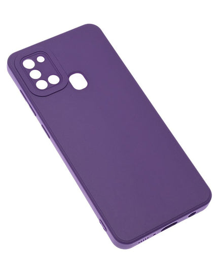 Maska za Samsung A217F Galaxy A21s mat tamno ljubicasta Teracell Giulietta