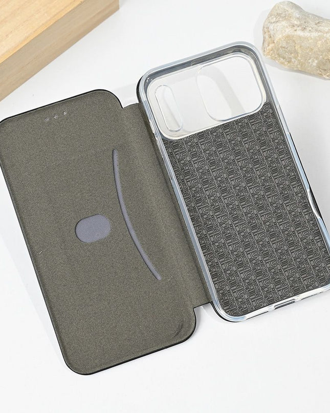 Maska za iPhone 17 Pro Max 6.9 crna Teracell Flip Cover