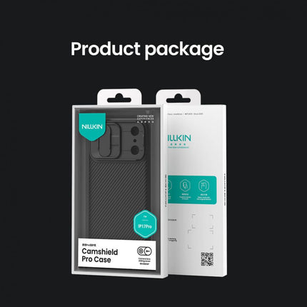 Maska za iPhone 17 Pro 6.3 crna Nillkin CamShield Pro