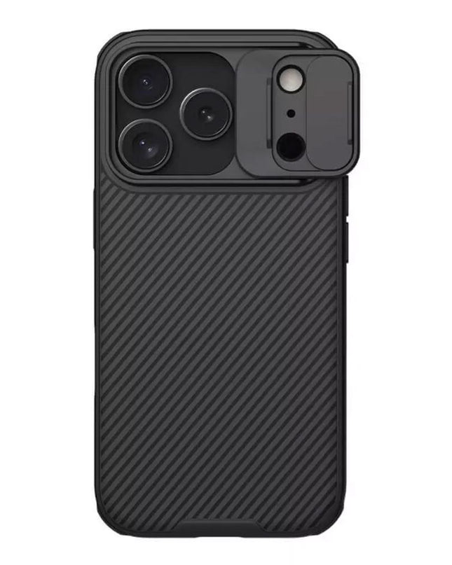 Maska za iPhone 17 Pro 6.3 crna Nillkin CamShield Pro