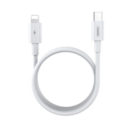 Data kabl REMAX RC-183i PD 30W Type C na iPhone lightning 2m beli