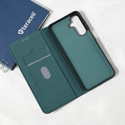 Maska za Samsung A165F/A175F Galaxy A16/A17 tamno zelena Teracell Elegant Flip