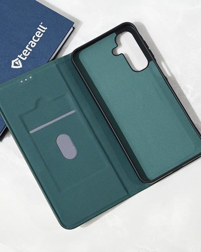 Maska za Samsung A165F/A175F Galaxy A16/A17 tamno zelena Teracell Elegant Flip