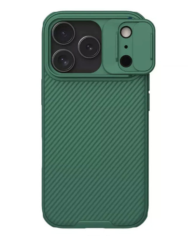 Maska za iPhone 17 Pro 6.3 zelena Nillkin CamShield Pro