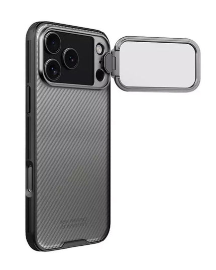 Maska za iPhone 17 Pro Max 6.9 crna (transparent kamera) Nillkin CamShield Prop