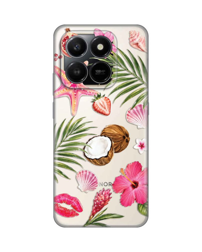 Maska za Honor X7d 4G/400 Smart 5G Coconut Paradise Silikonska Print