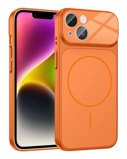 Maska za iPhone 13/14 6.1 narandzasta Magsafe LookLike