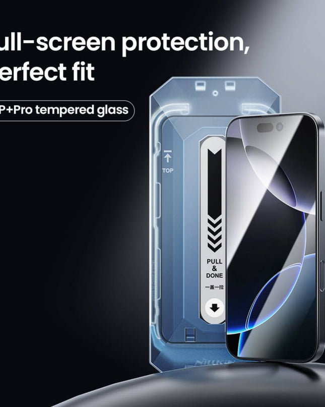 Zastitno staklo Tempered glass Nillkin CP+ Pro za iPhone 16 Pro Max 6.9 crni