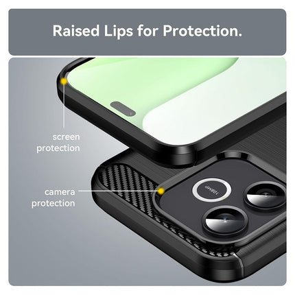 Maska za Honor 600 Lite crna Defender Safeguard