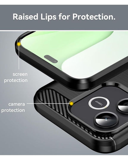 Maska za Honor 600 Lite crna Defender Safeguard