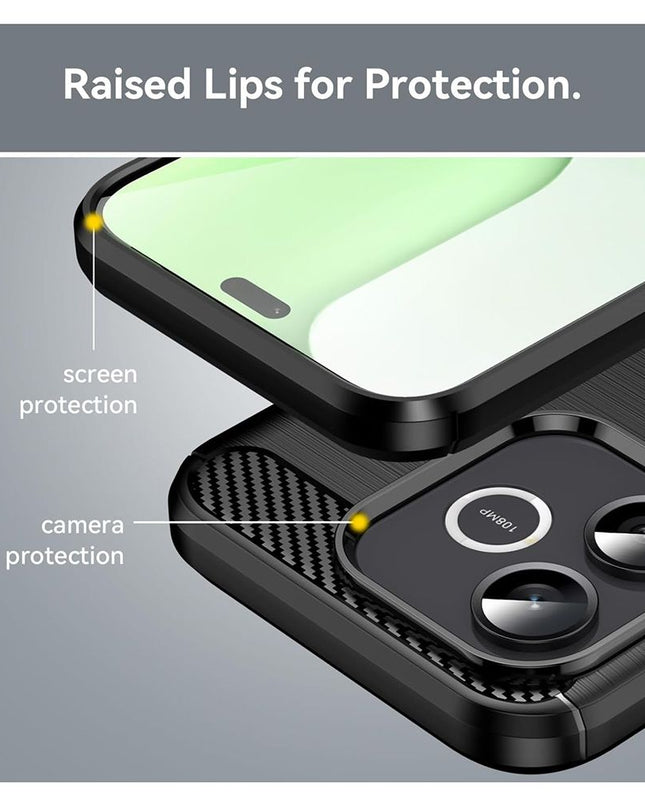 Maska za Honor 600 Lite crna Defender Safeguard
