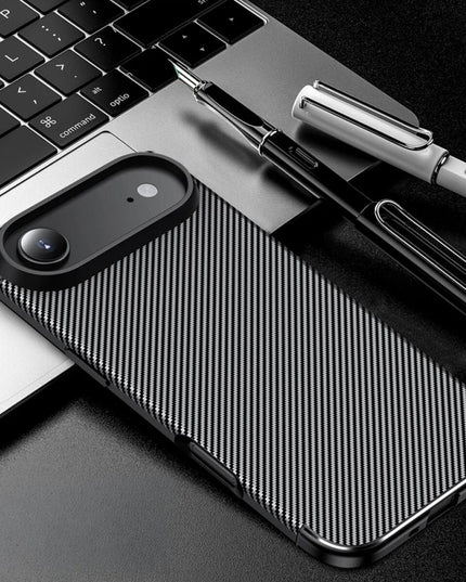 Maska za iPhone 17 Air 6.6 crna Defender Carbon