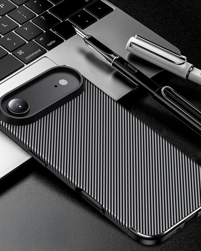 Maska za iPhone 17 Air 6.6 crna Defender Carbon