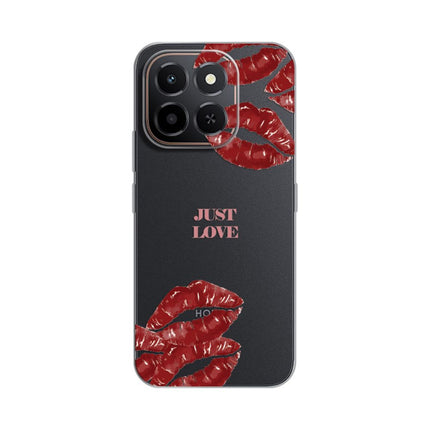Maska za Honor X6c Just Love Pink Silikonska Print Skin