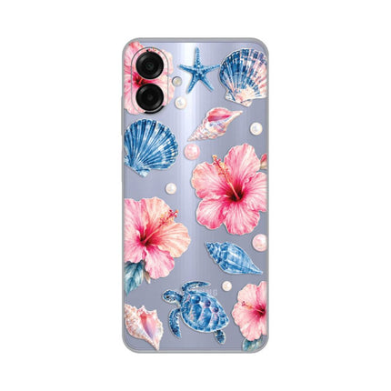 Maska za Samsung A075F Galaxy A07 Hibiscus Sea Silikonska Print Skin