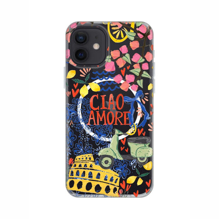 Maska za iPhone 12/12 Pro 6.1 Ciao Amore Print Magsafe