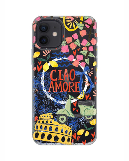 Maska za iPhone 12/12 Pro 6.1 Ciao Amore Print Magsafe
