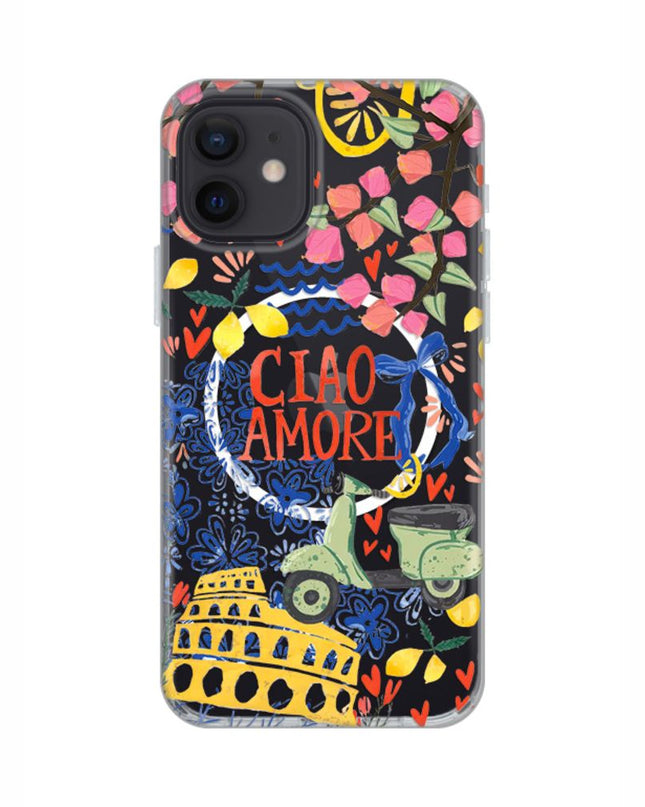 Maska za iPhone 12/12 Pro 6.1 Ciao Amore Print Magsafe