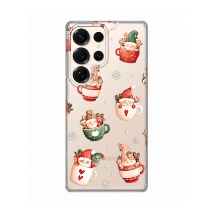Maska za Samsung S938B Galaxy S25 Ultra Ho Ho Ho Silikonska Print