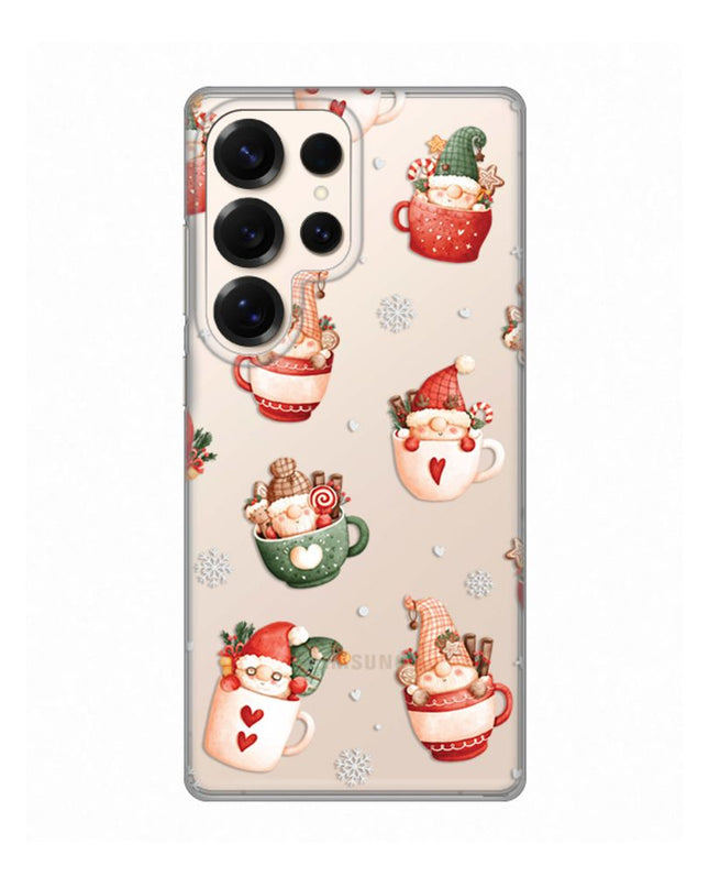Maska za Samsung S938B Galaxy S25 Ultra Ho Ho Ho Silikonska Print