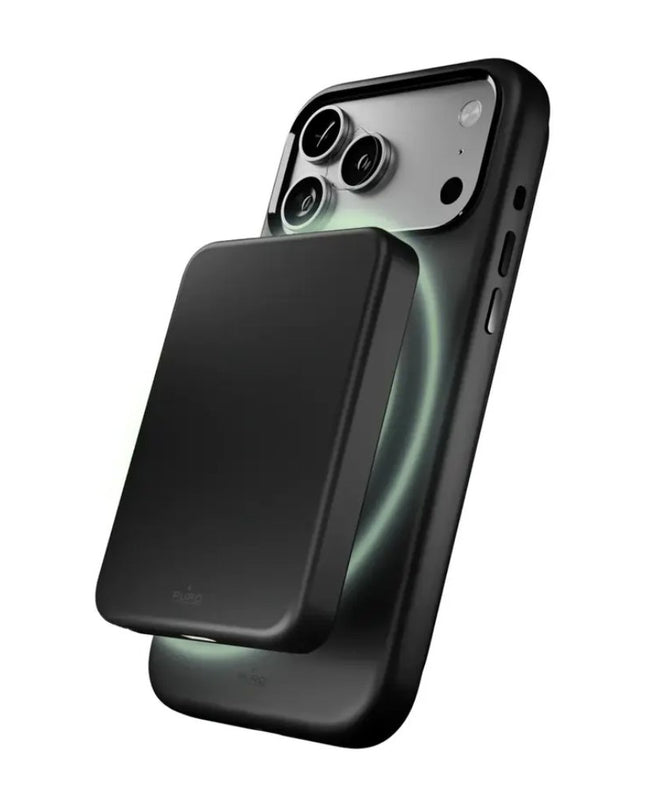 Maska za iPhone 17 Pro 6.3 crna Puro ICON MAG PRO