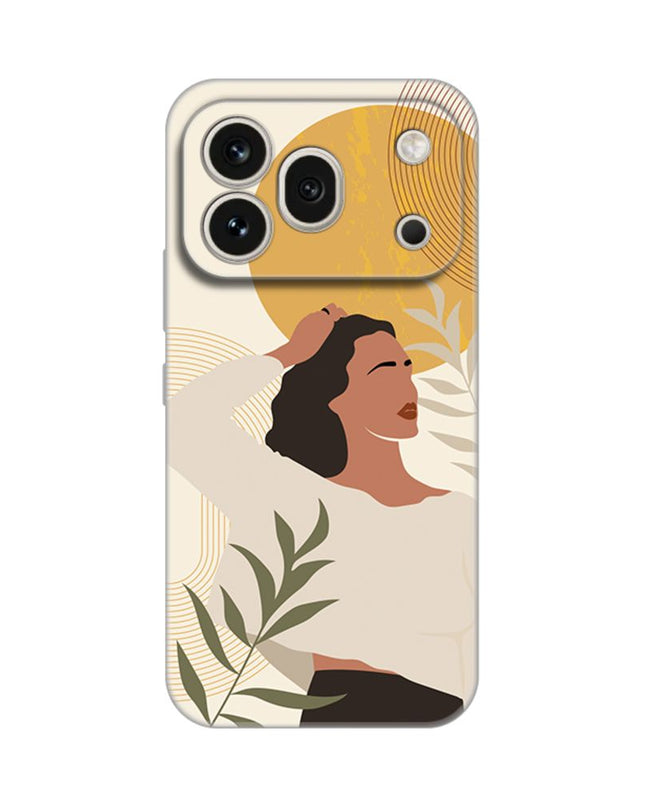 Maska za Honor 600 Pro Boho Girl Silikonska Print Skin