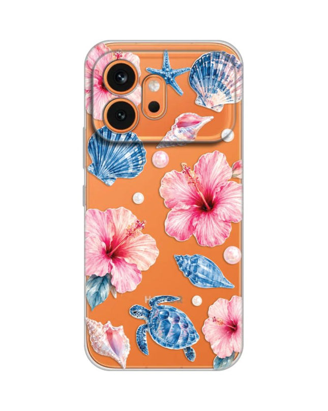 Maska za Honor 600 Hibiscus Sea Silikonska Print Skin